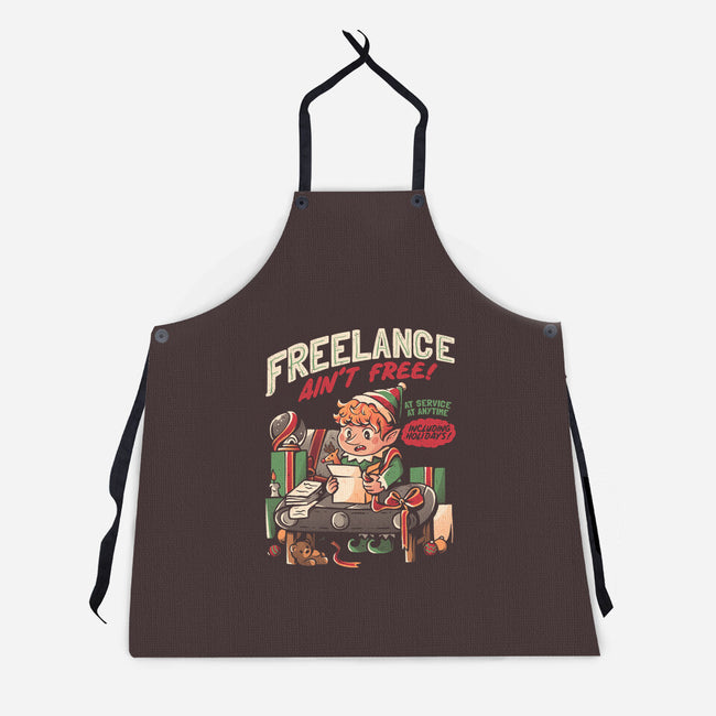 Freelance Ain't Free-unisex kitchen apron-eduely