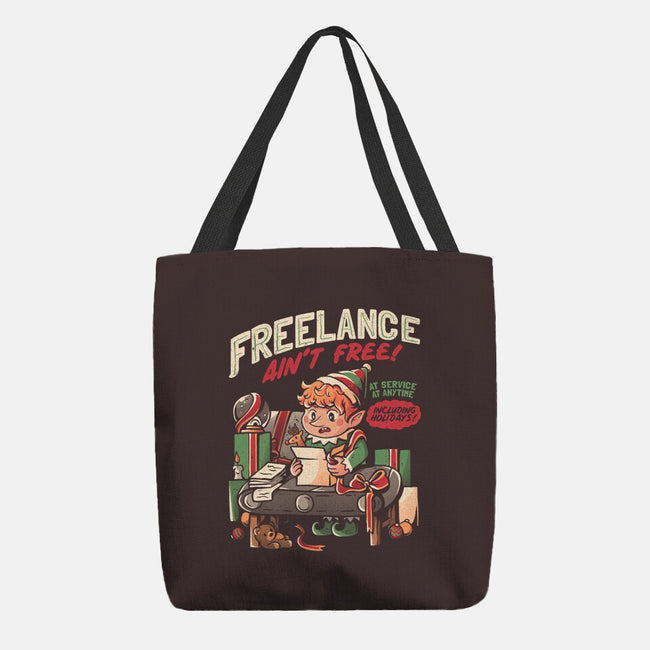 Freelance Ain't Free-none basic tote bag-eduely