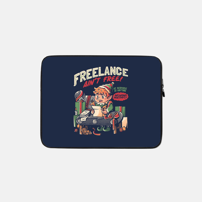 Freelance Ain't Free-none zippered laptop sleeve-eduely
