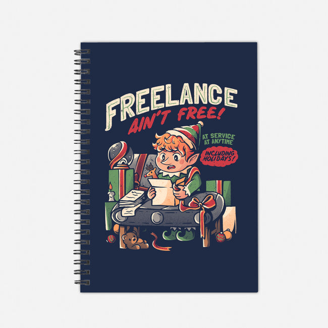 Freelance Ain't Free-none dot grid notebook-eduely