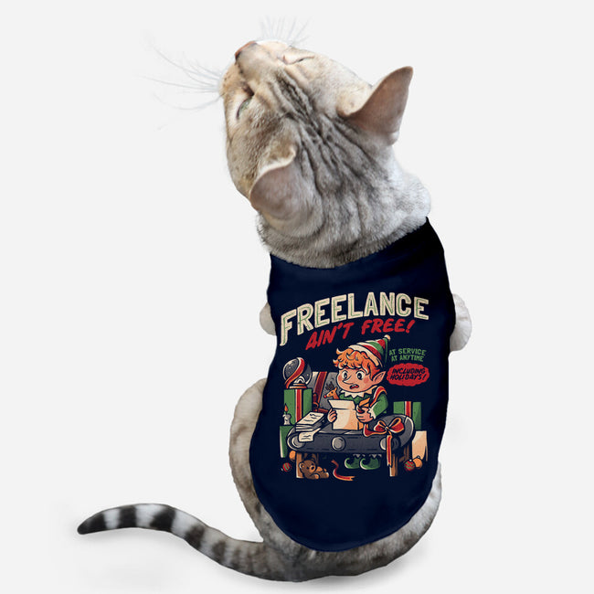Freelance Ain't Free-cat basic pet tank-eduely