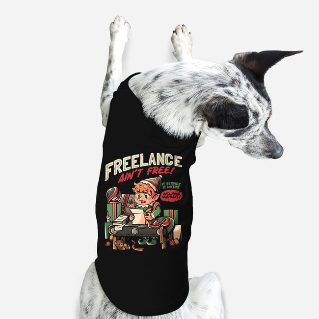 Freelance Ain't Free-dog basic pet tank-eduely