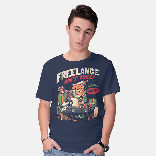 Freelance Ain't Free-mens basic tee-eduely