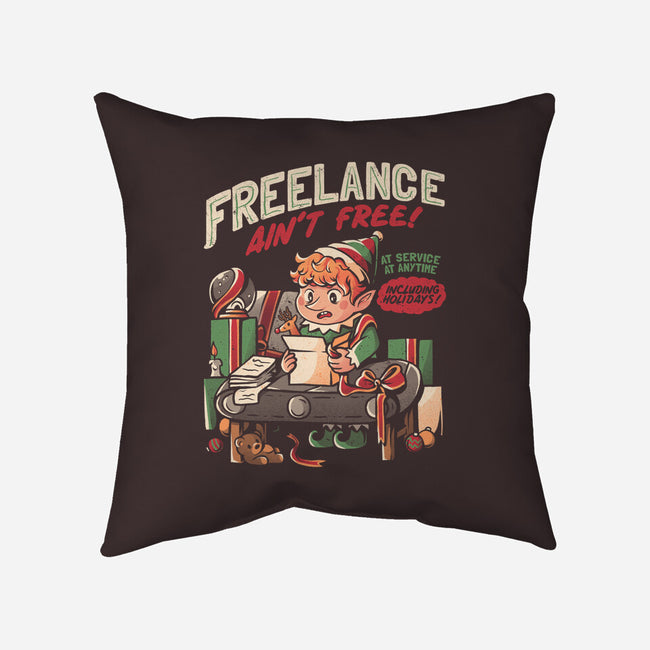 Freelance Ain't Free-none removable cover throw pillow-eduely