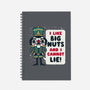 I Cannot Lie-none dot grid notebook-Weird & Punderful