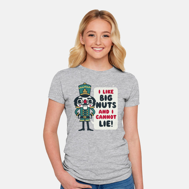 I Cannot Lie-womens fitted tee-Weird & Punderful