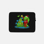 R'lyeh Christmas-none zippered laptop sleeve-pigboom