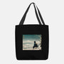 Traveler Tranquility-none basic tote bag-pigboom