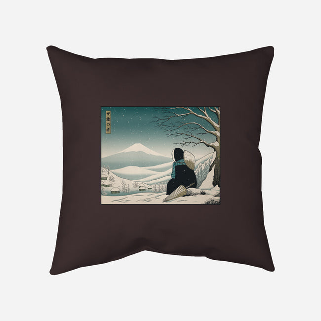 Traveler Tranquility-none removable cover w insert throw pillow-pigboom
