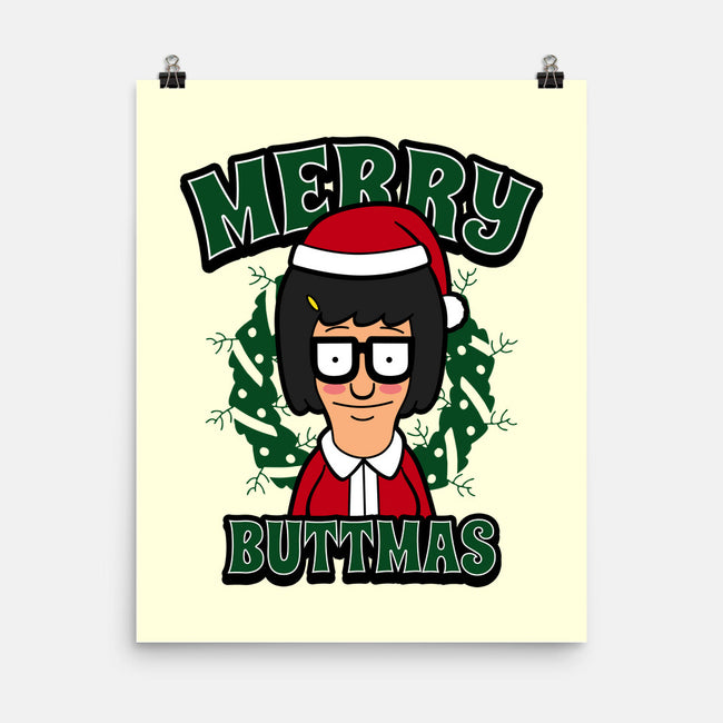 Merry Buttmas-none matte poster-Boggs Nicolas