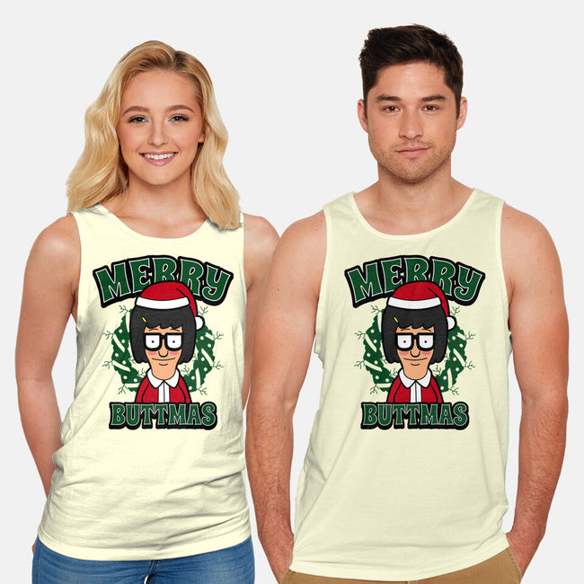 Merry Buttmas-unisex basic tank-Boggs Nicolas