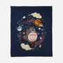 My Friend-none fleece blanket-jacnicolauart