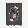 My Friend-none polyester shower curtain-jacnicolauart