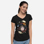 My Friend-womens v-neck tee-jacnicolauart