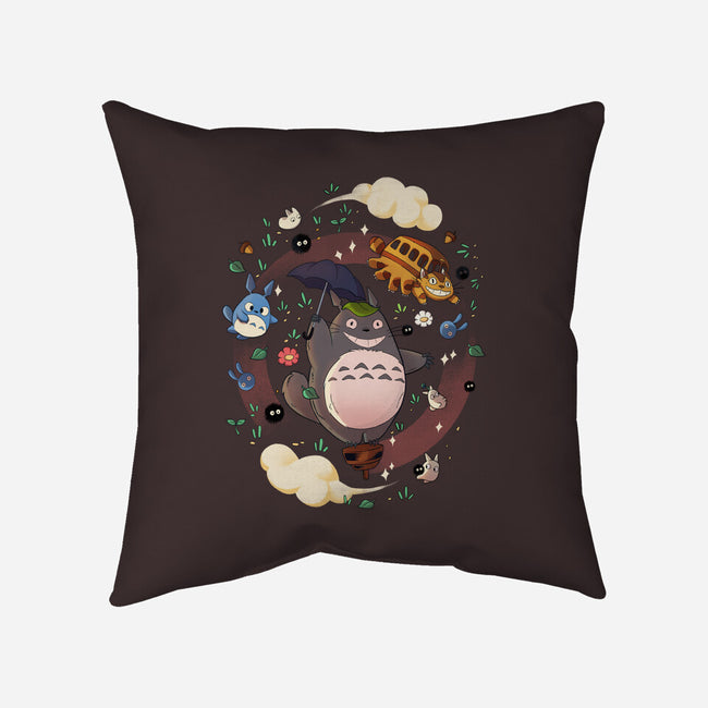 My Friend-none removable cover w insert throw pillow-jacnicolauart