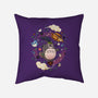 My Friend-none removable cover w insert throw pillow-jacnicolauart