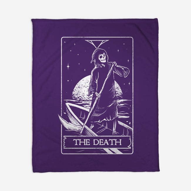The Death Tarot-none fleece blanket-eduely