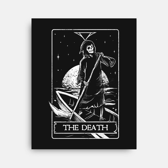 The Death Tarot-none stretched canvas-eduely