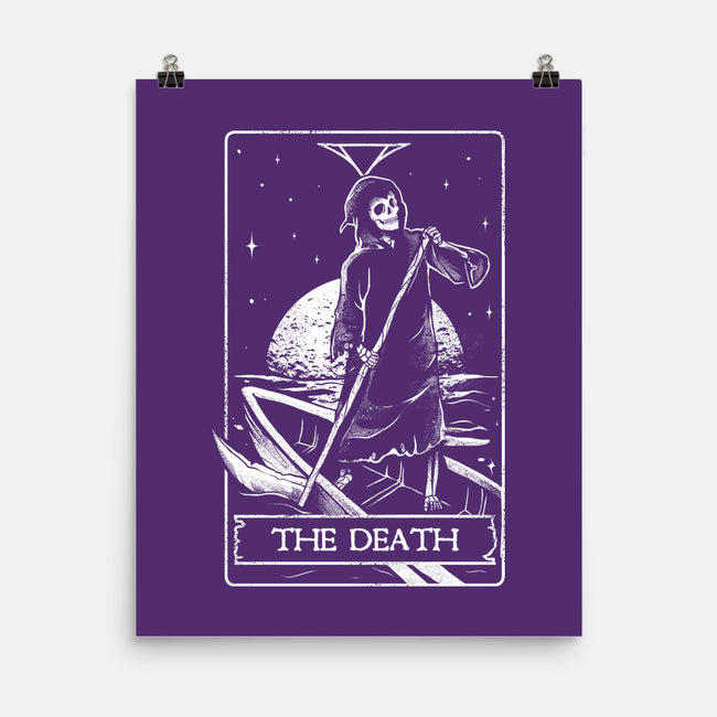 The Death Tarot-none matte poster-eduely