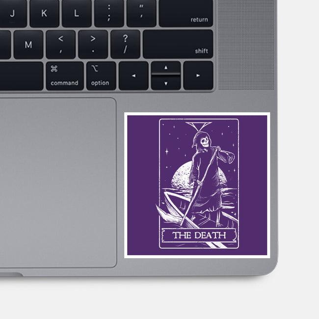 The Death Tarot-none glossy sticker-eduely