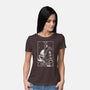 The Death Tarot-womens basic tee-eduely