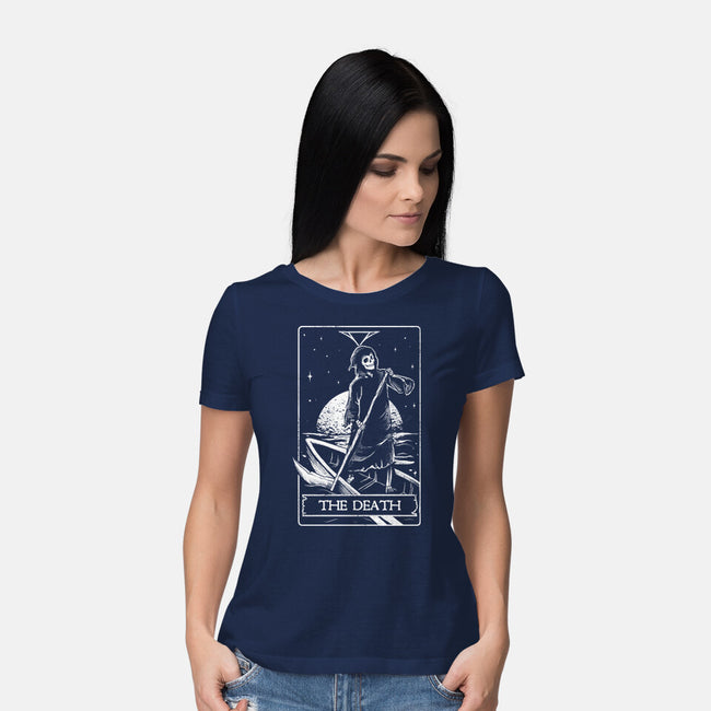 The Death Tarot-womens basic tee-eduely