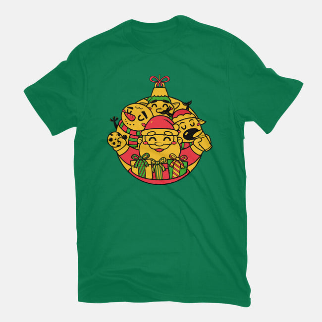 Xmas Doodle Ornament-mens premium tee-krisren28