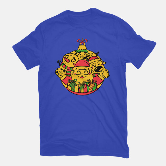 Xmas Doodle Ornament-mens heavyweight tee-krisren28