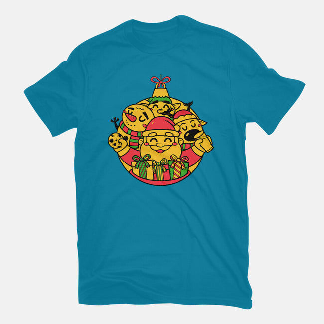 Xmas Doodle Ornament-mens premium tee-krisren28