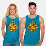 Xmas Doodle Ornament-unisex basic tank-krisren28
