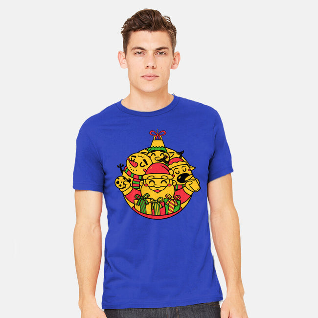 Xmas Doodle Ornament-mens heavyweight tee-krisren28