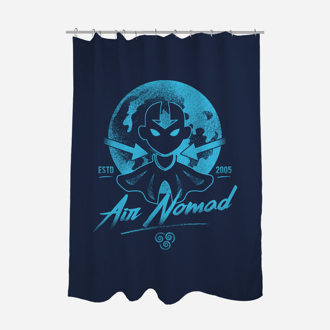 Moonlight Air Nomad-none polyester shower curtain-Logozaste