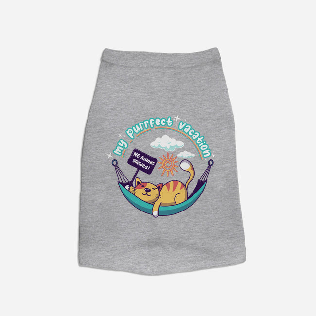 Purrfect Vacation-cat basic pet tank-erion_designs