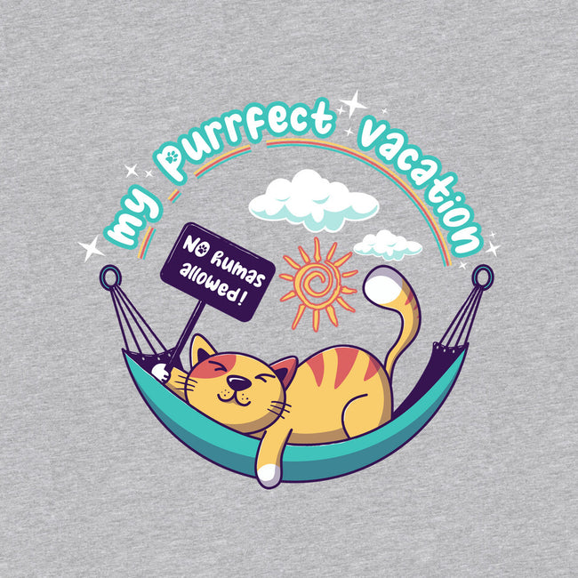 Purrfect Vacation-unisex basic tee-erion_designs