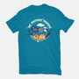 Purrfect Vacation-womens fitted tee-erion_designs