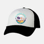 Purrfect Vacation-unisex trucker hat-erion_designs