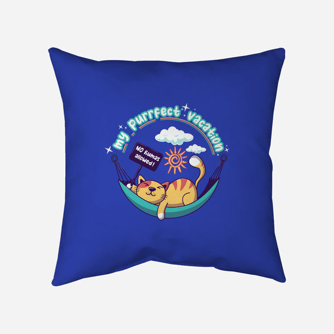 Purrfect Vacation-none removable cover w insert throw pillow-erion_designs
