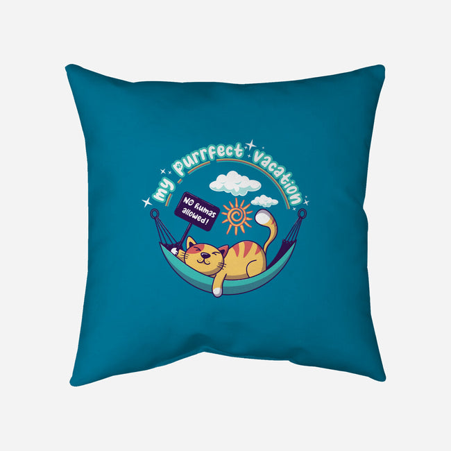 Purrfect Vacation-none removable cover w insert throw pillow-erion_designs