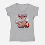 All I Need For Christmas-womens v-neck tee-erion_designs