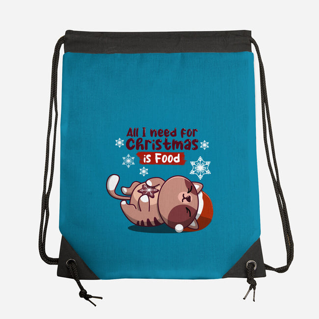 All I Need For Christmas-none drawstring bag-erion_designs