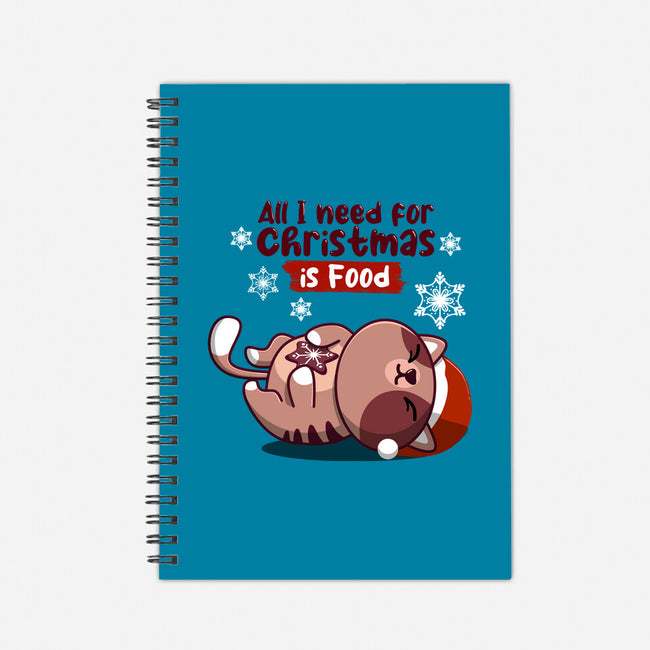 All I Need For Christmas-none dot grid notebook-erion_designs