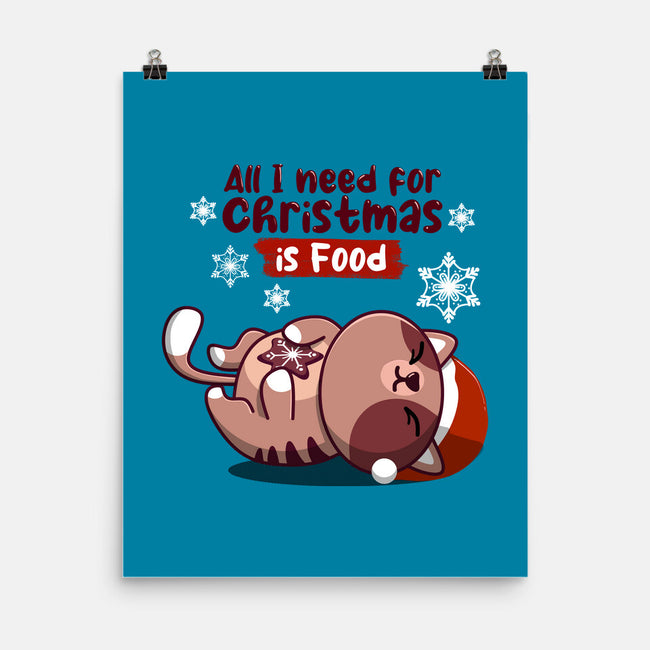 All I Need For Christmas-none matte poster-erion_designs