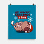 All I Need For Christmas-none matte poster-erion_designs