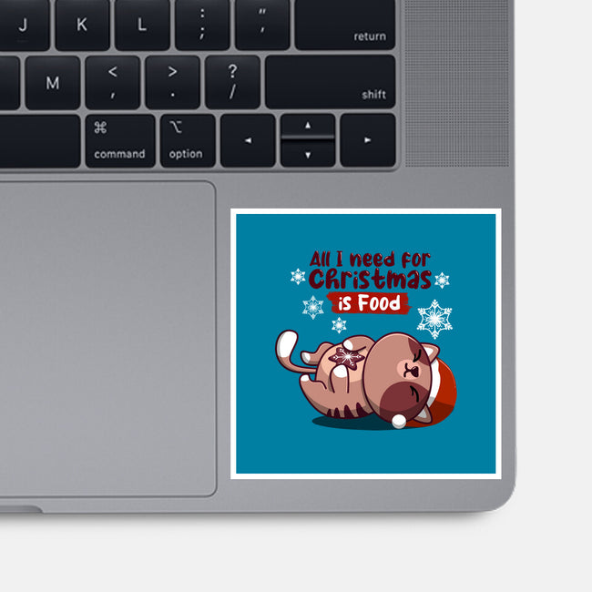 All I Need For Christmas-none glossy sticker-erion_designs