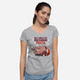 All I Need For Christmas-womens v-neck tee-erion_designs