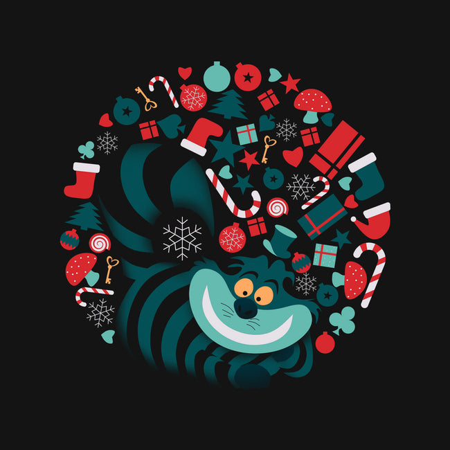 Cheshire Christmas-cat basic pet tank-erion_designs