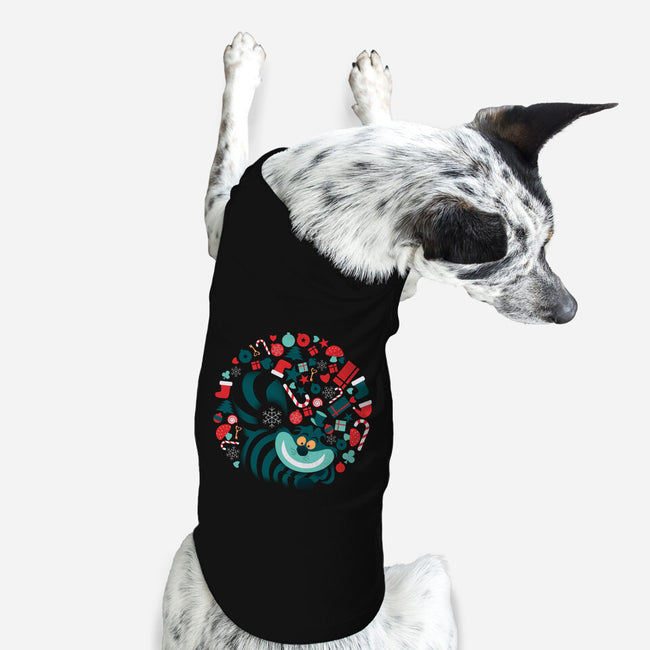 Cheshire Christmas-dog basic pet tank-erion_designs