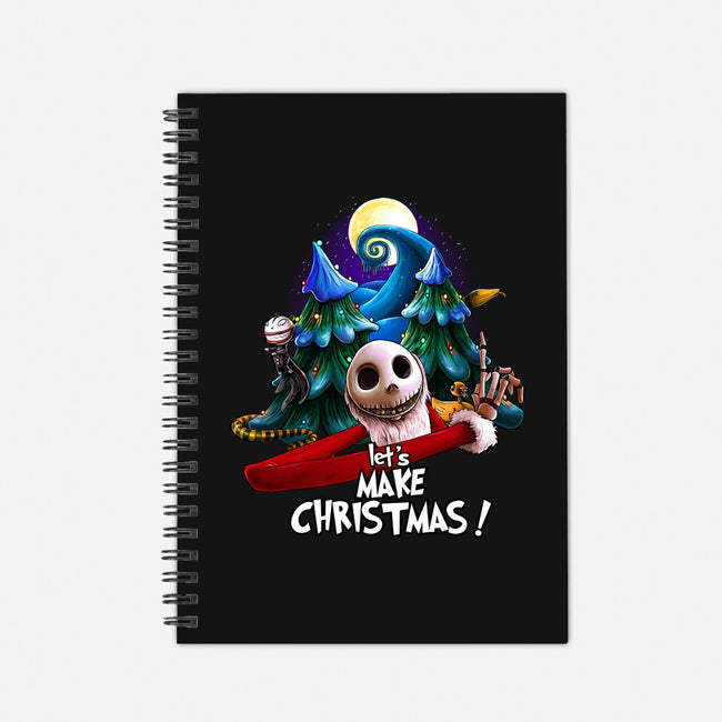 Lets Make Christmas-none dot grid notebook-daobiwan