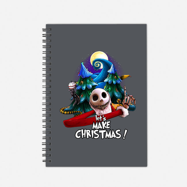 Lets Make Christmas-none dot grid notebook-daobiwan