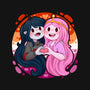 Vampire And Princess-none stretched canvas-Zaia Bloom